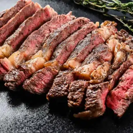 Beef on a board